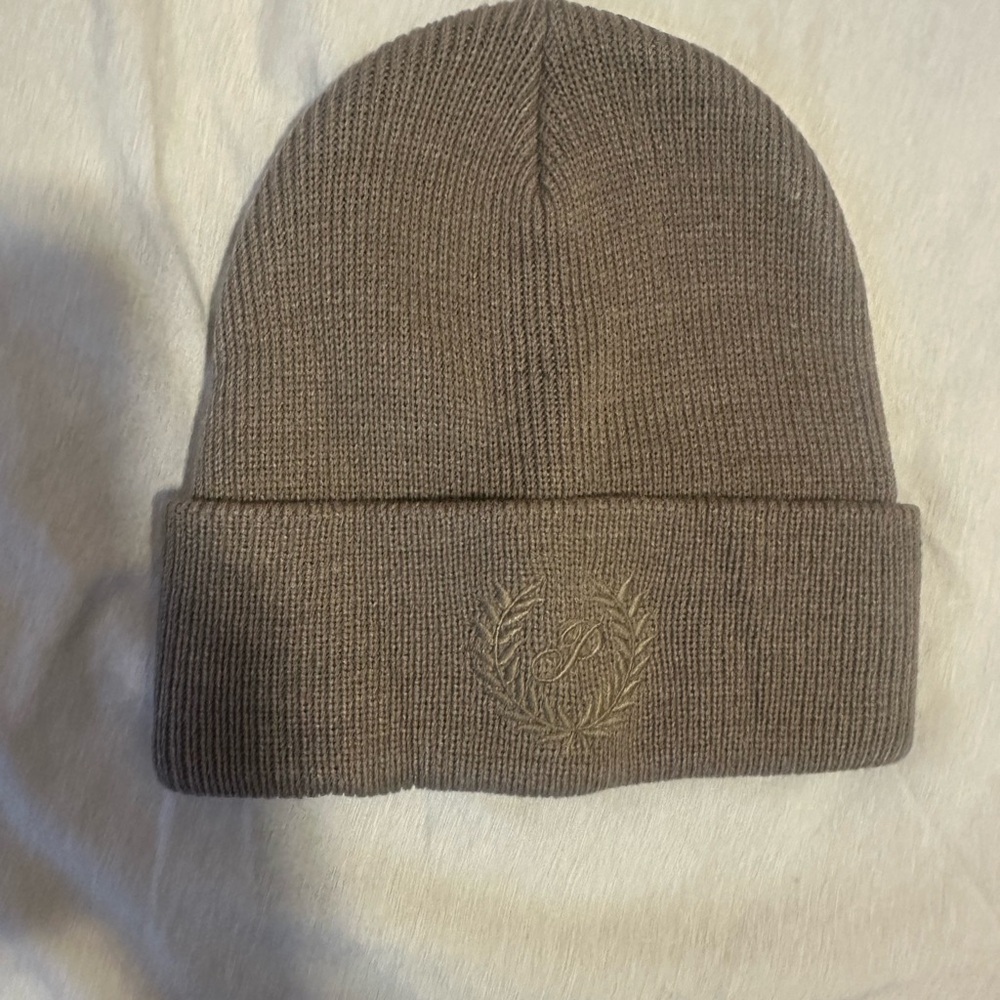 Victoria Secret Pink Brown Knit Beanie